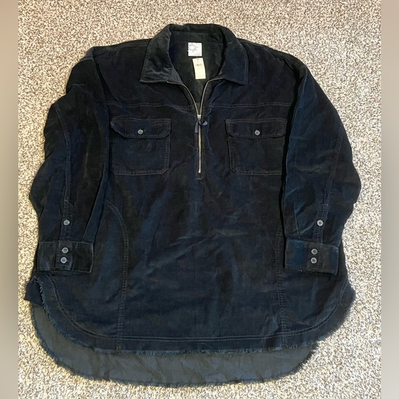 OFFLINE by Aerie Corduroy Quarter Zip Shacket - Picture 2 of 5